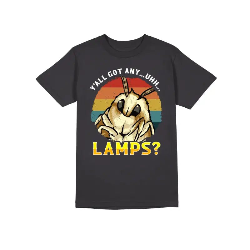 Y'all got any... uhhh... Lamps? Motten Tierfan Herren Unisex T-Shirt - Schwarzer - Kaffee