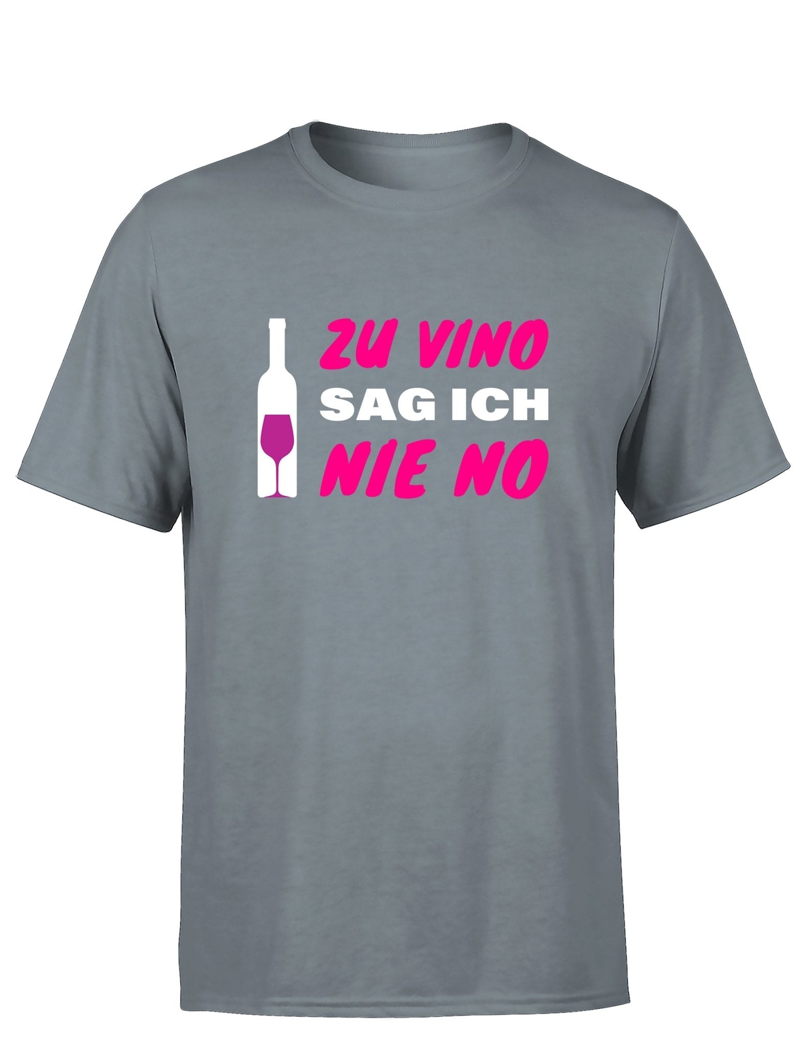 Zu Vino sag ich nie No Statement Herren T-Shirt - tshirtladen - T-Shirt