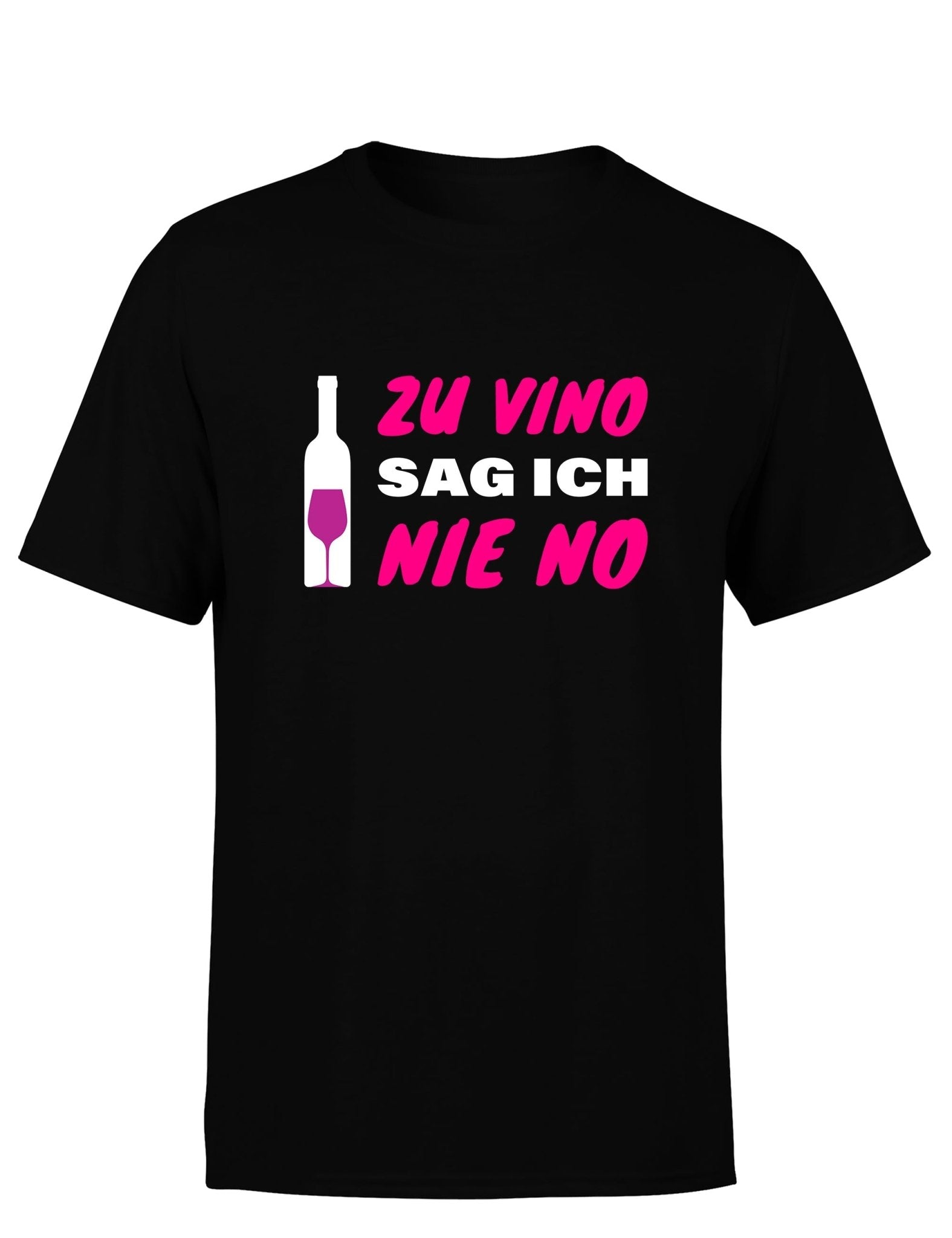 Zu Vino sag ich nie No Statement Herren T-Shirt - tshirtladen - T-Shirt