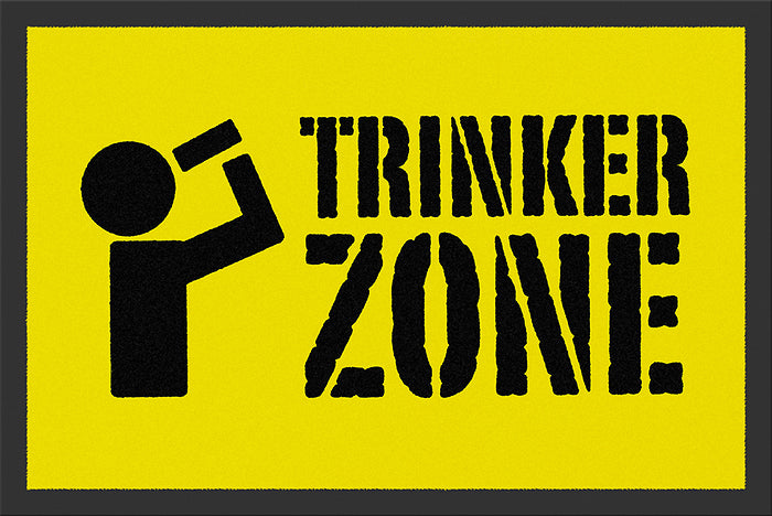 Trinker Zone Fußmatte