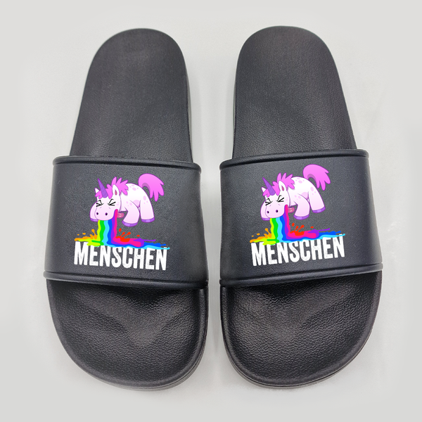 Badeschuhe Menschen