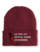 Da muss ich erstmal scharf nachdenken... Wintermütze perfekt für die kalte Jahreszeit