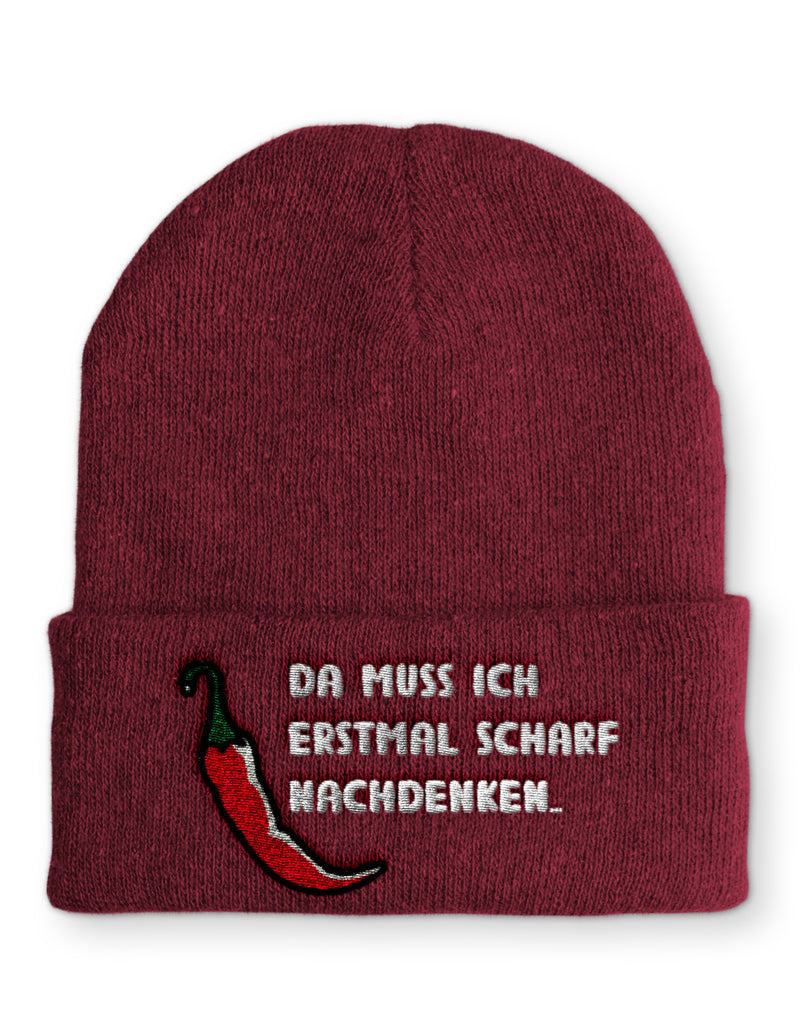 Da muss ich erstmal scharf nachdenken... Wintermütze perfekt für die kalte Jahreszeit