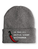 Da muss ich erstmal scharf nachdenken... Wintermütze perfekt für die kalte Jahreszeit