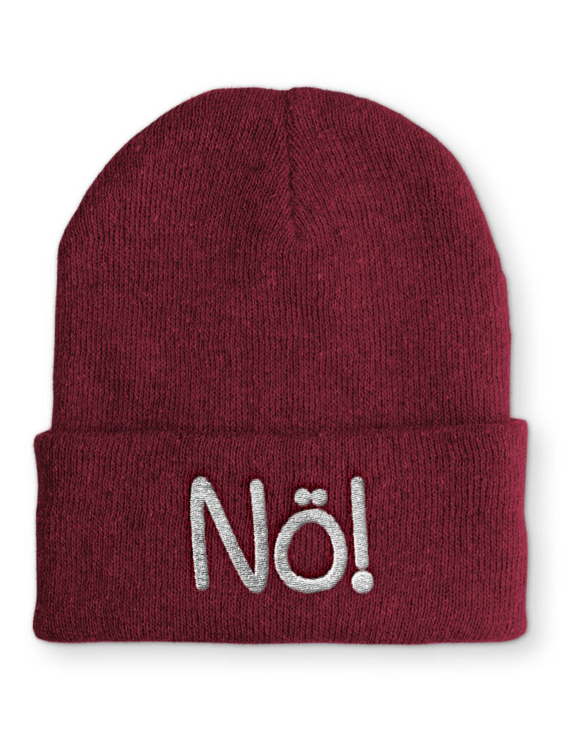 Nö! Wintermütze perfekt für die kalte Jahreszeit