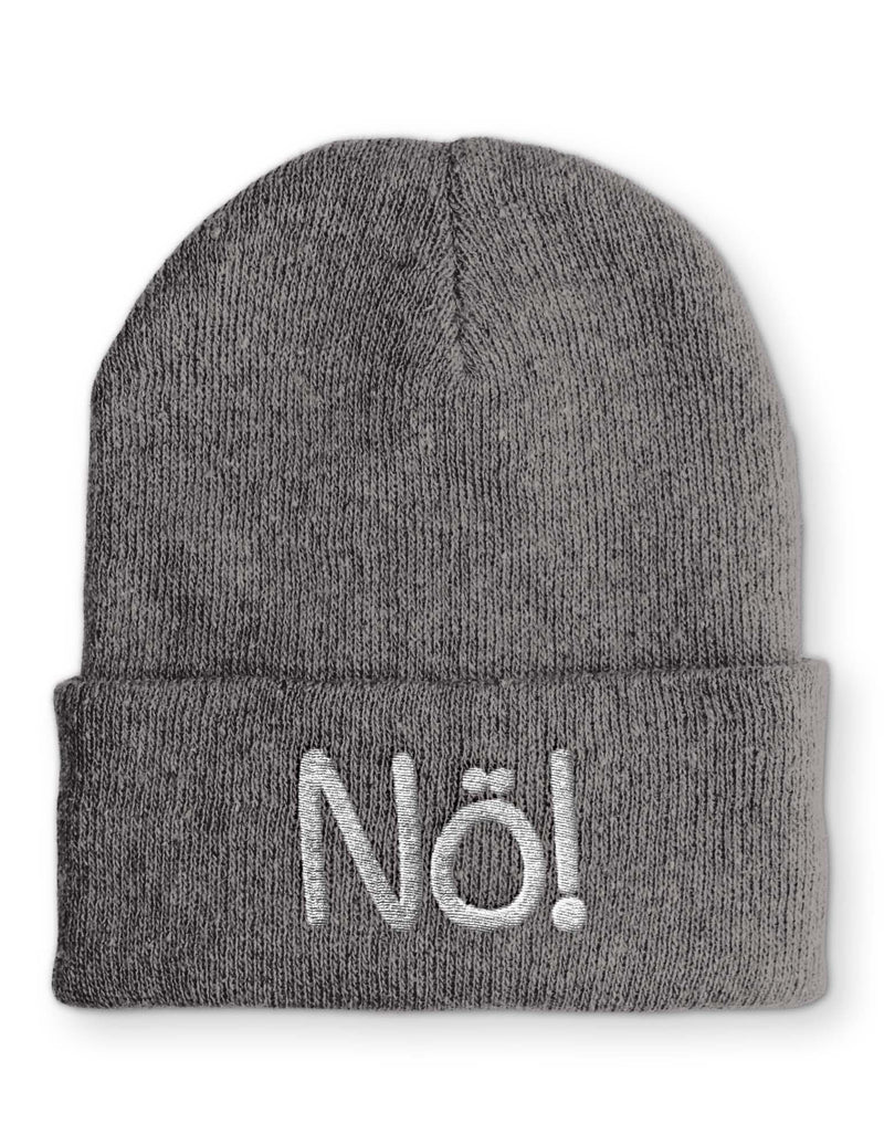 Nö! Wintermütze perfekt für die kalte Jahreszeit