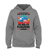 Kinder Hoodie Sweatshirt Flugzeug