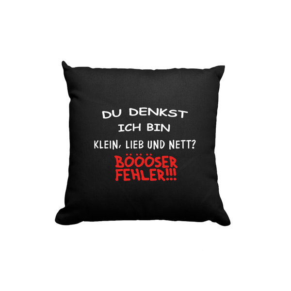 Kissen Klein, lieb und nett