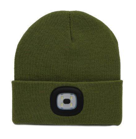 LED Mütze Beanie Wintermütze mit Licht