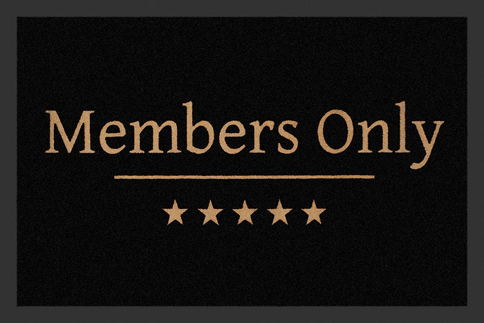 Members Only Fußmatte