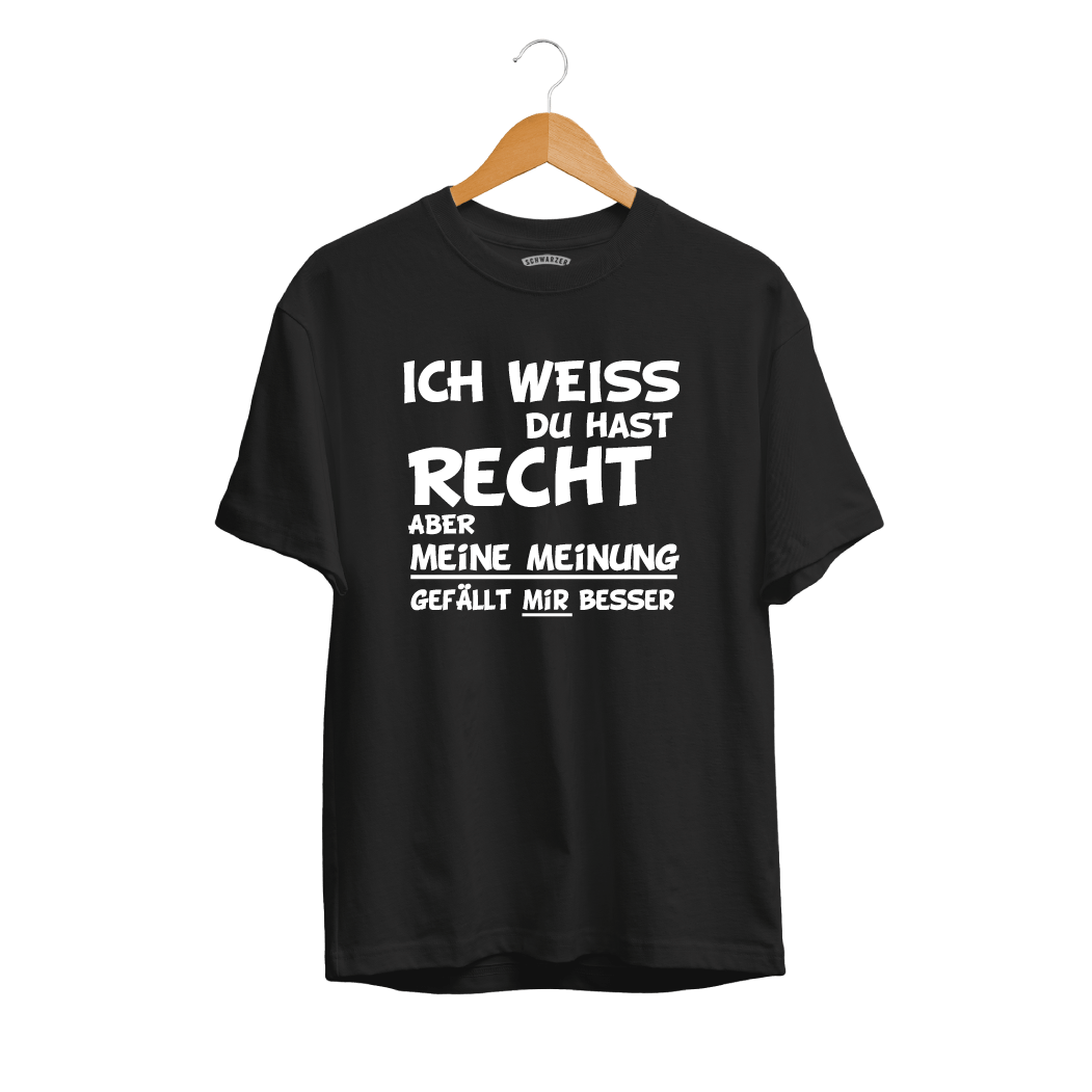 Herren T-Shirt Ich weiss du hast Recht