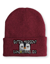 Mütze Guten Morgen?