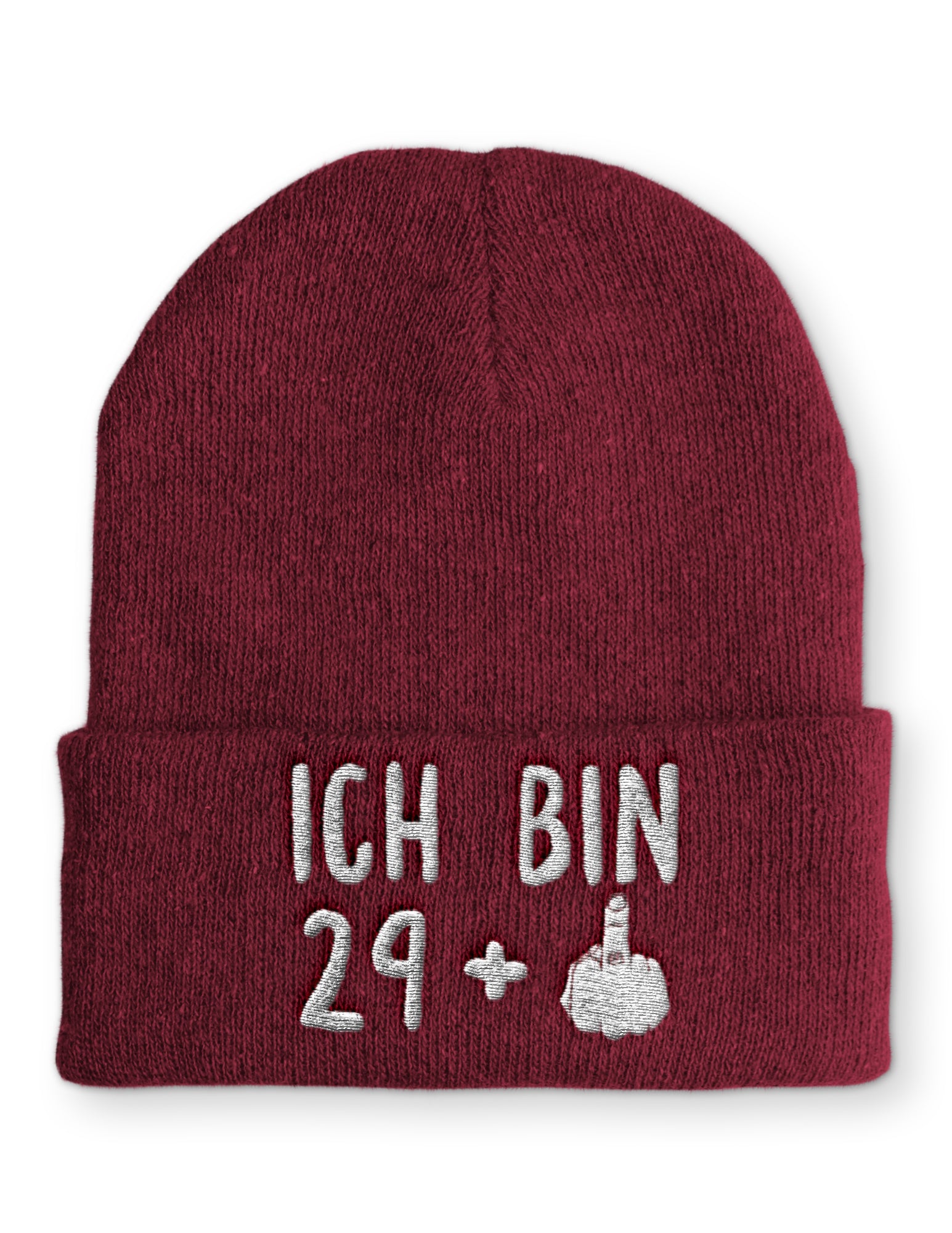 Mütze Ich bin 29+