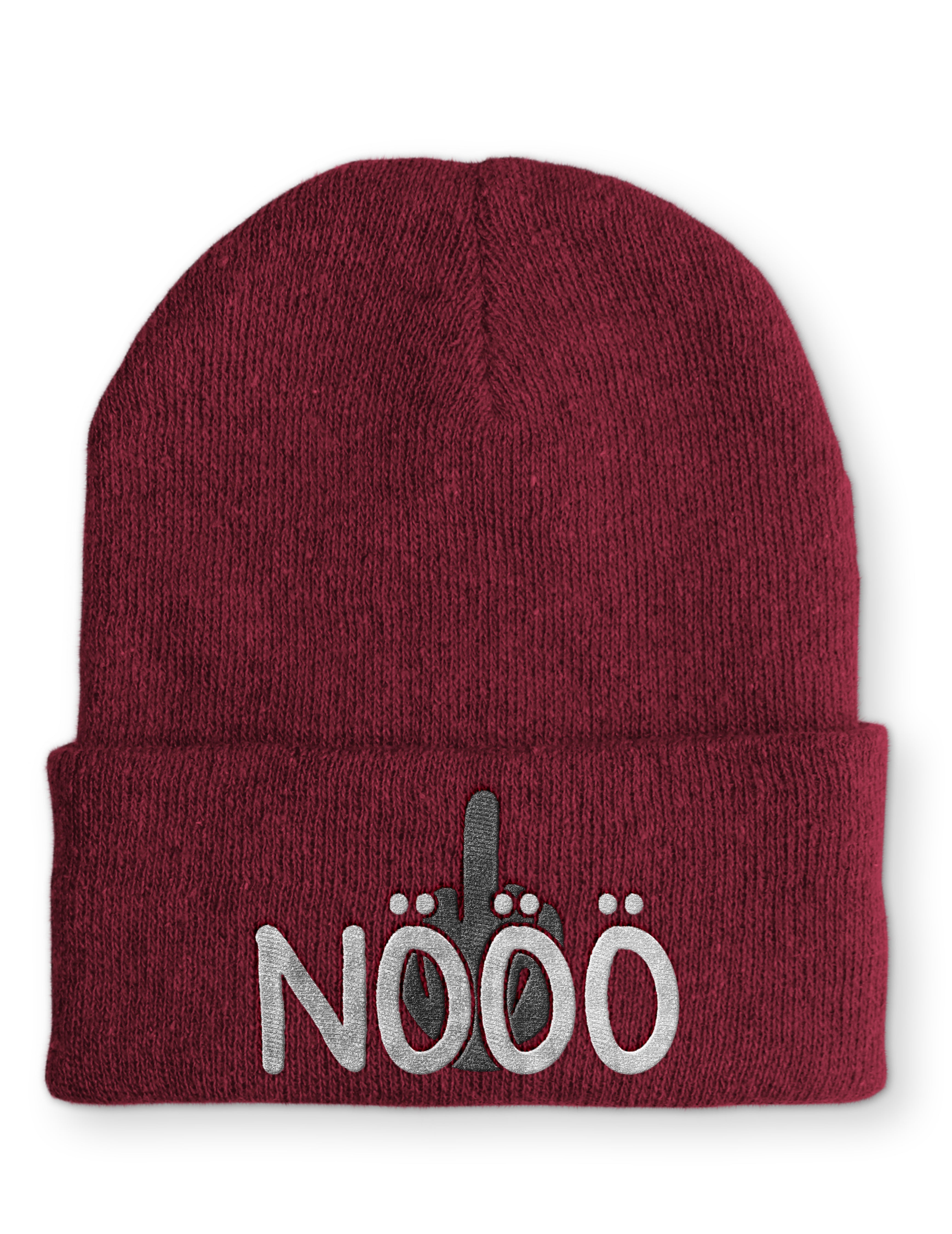 Mütze Nööö Mittelfinger