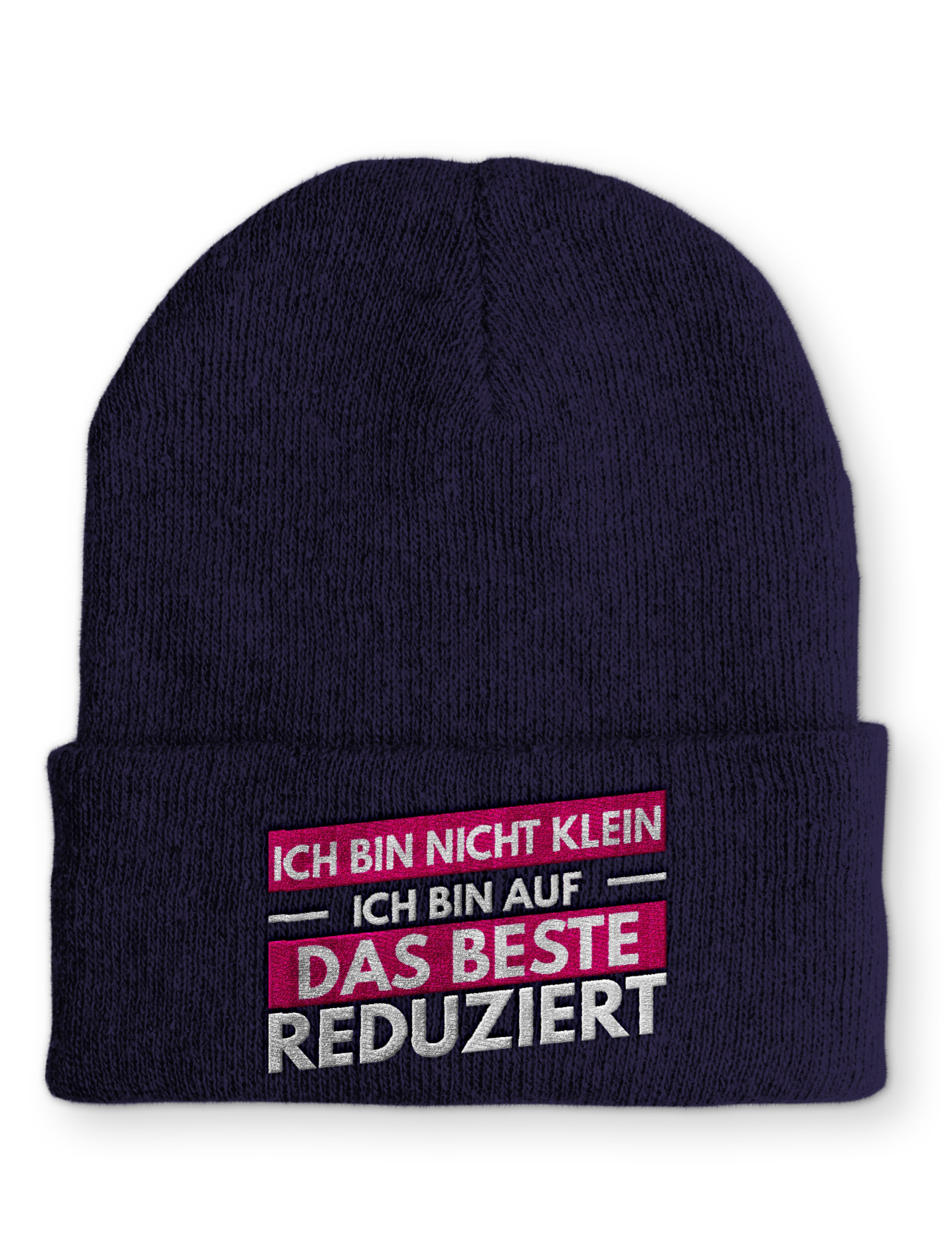 Mütze Ich bin nicht klein Ich bin auf das Beste reduziert