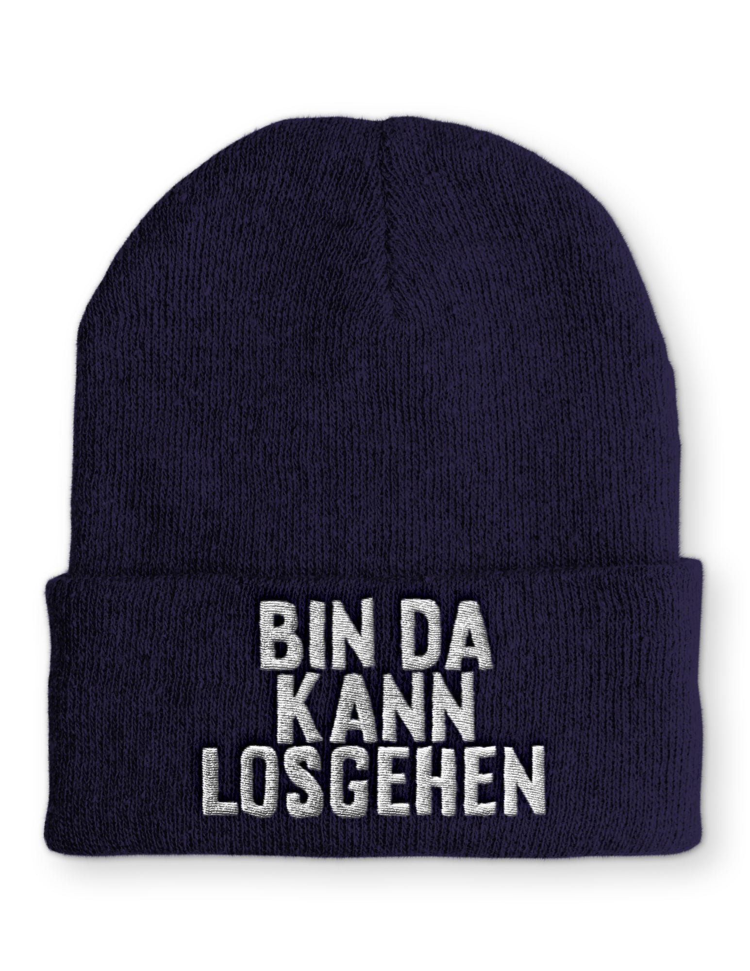 Mütze Bin da kann losgehen