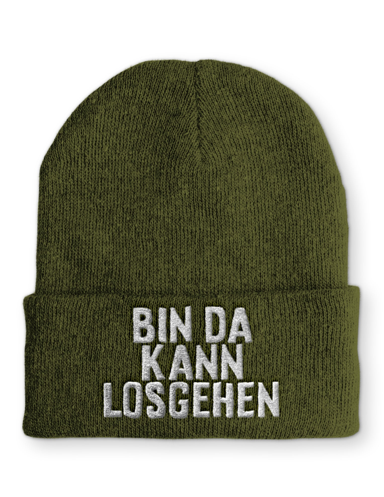 Mütze Bin da kann losgehen