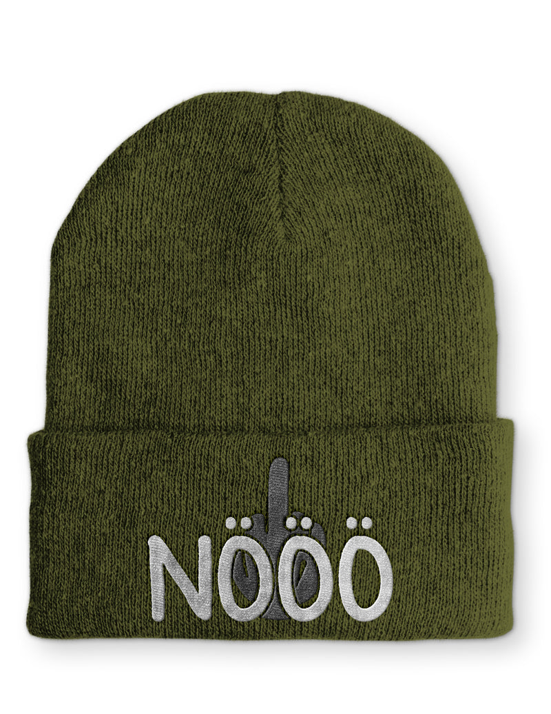 Mütze Nööö Mittelfinger