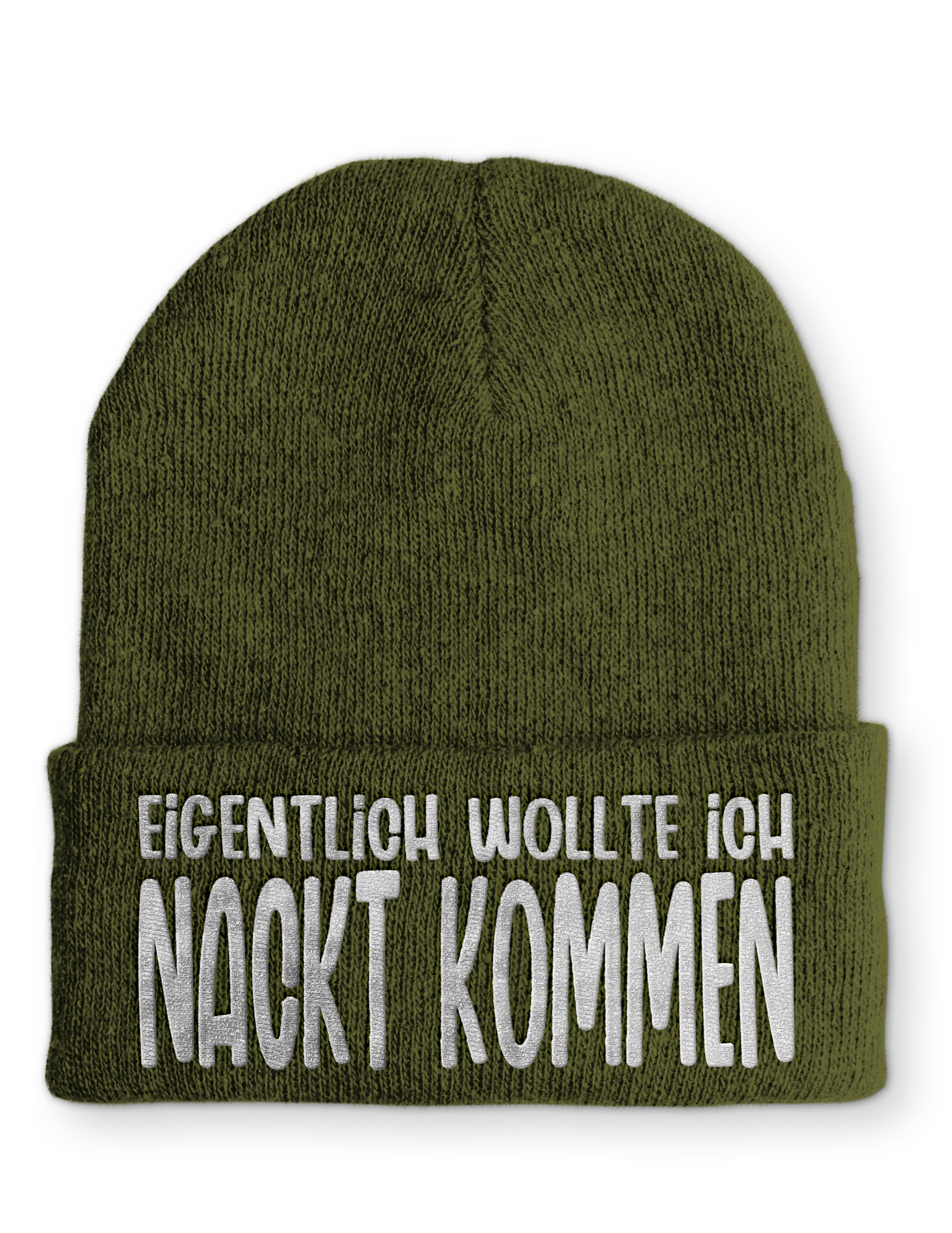 Mütze Eigentlich wollte ich Nackt kommen