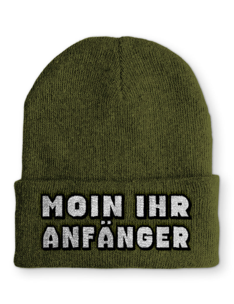Moin ihr Anfänger Wintermütze perfekt für die kalte Jahreszeit