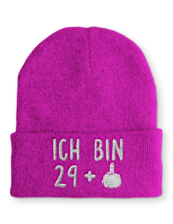 Ich bin 29 + Wintermütze perfekt für die kalte Jahreszeit