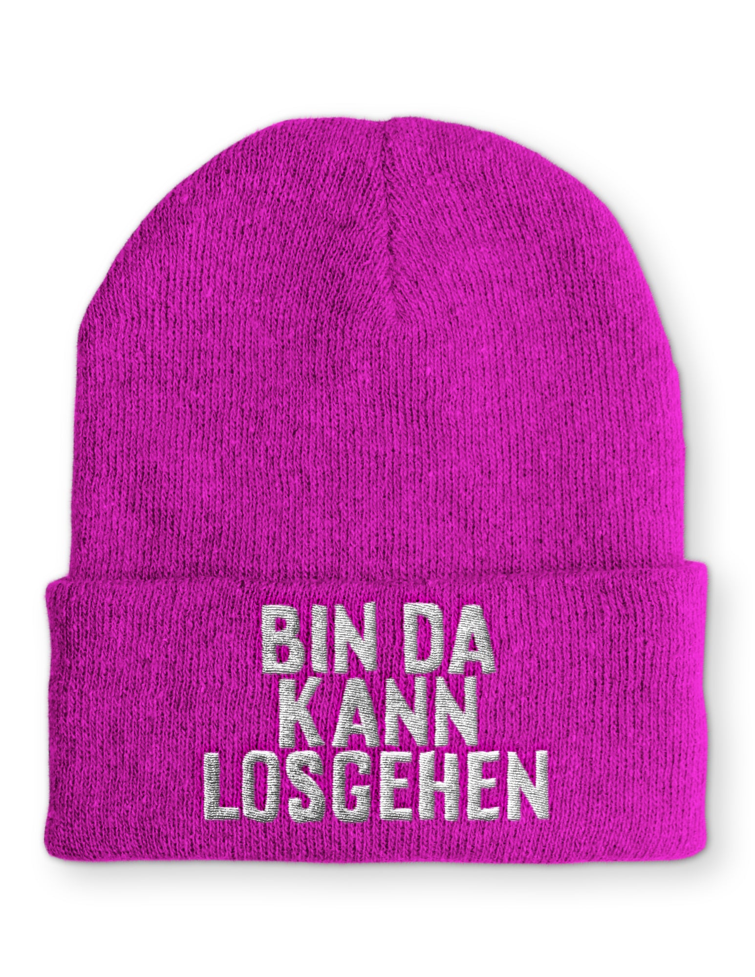 Mütze Bin da kann losgehen