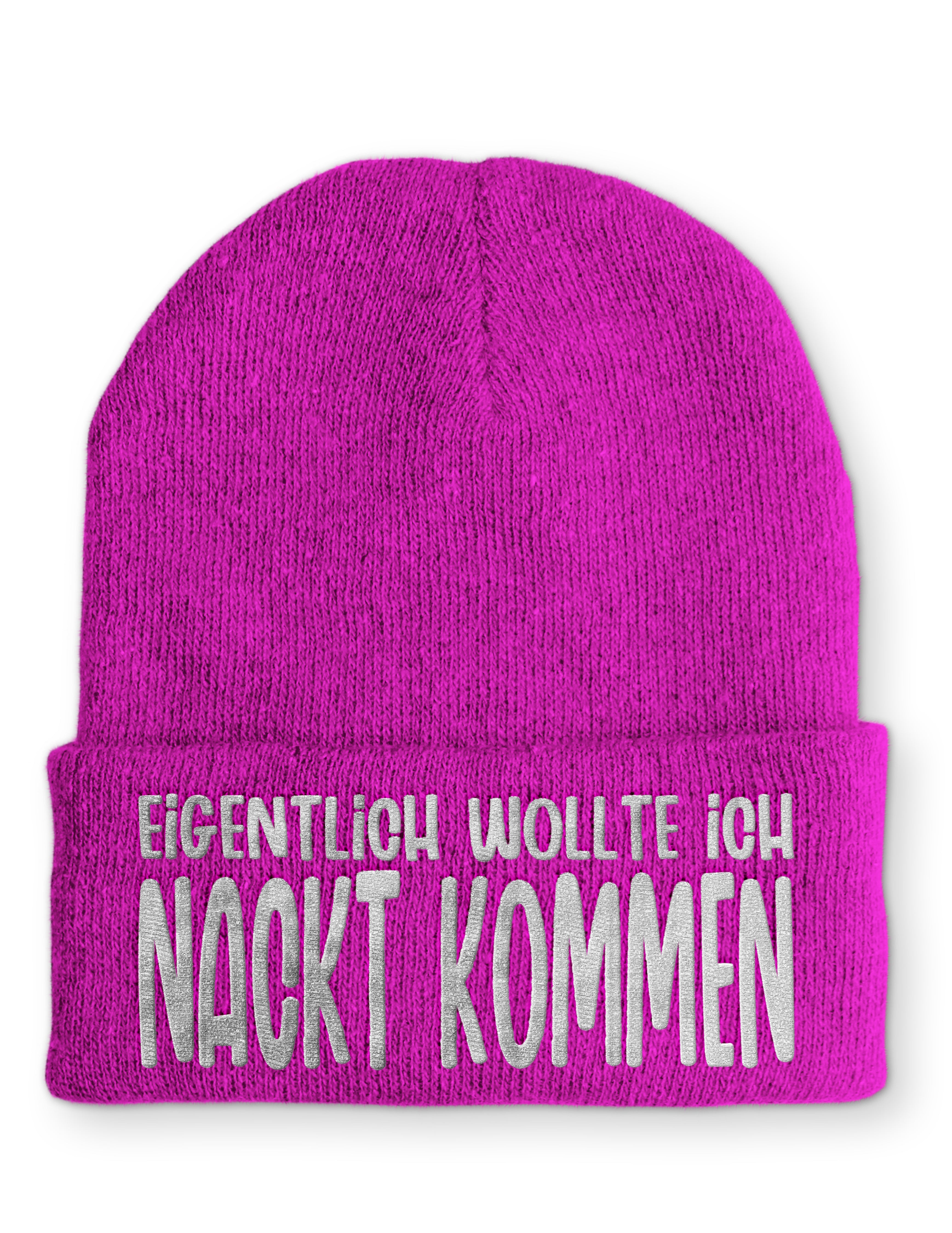 Mütze Eigentlich wollte ich Nackt kommen