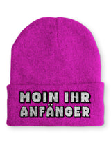 Moin ihr Anfänger Wintermütze perfekt für die kalte Jahreszeit