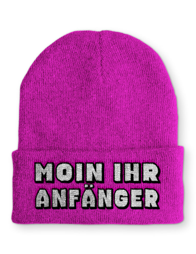 Moin ihr Anfänger Wintermütze perfekt für die kalte Jahreszeit