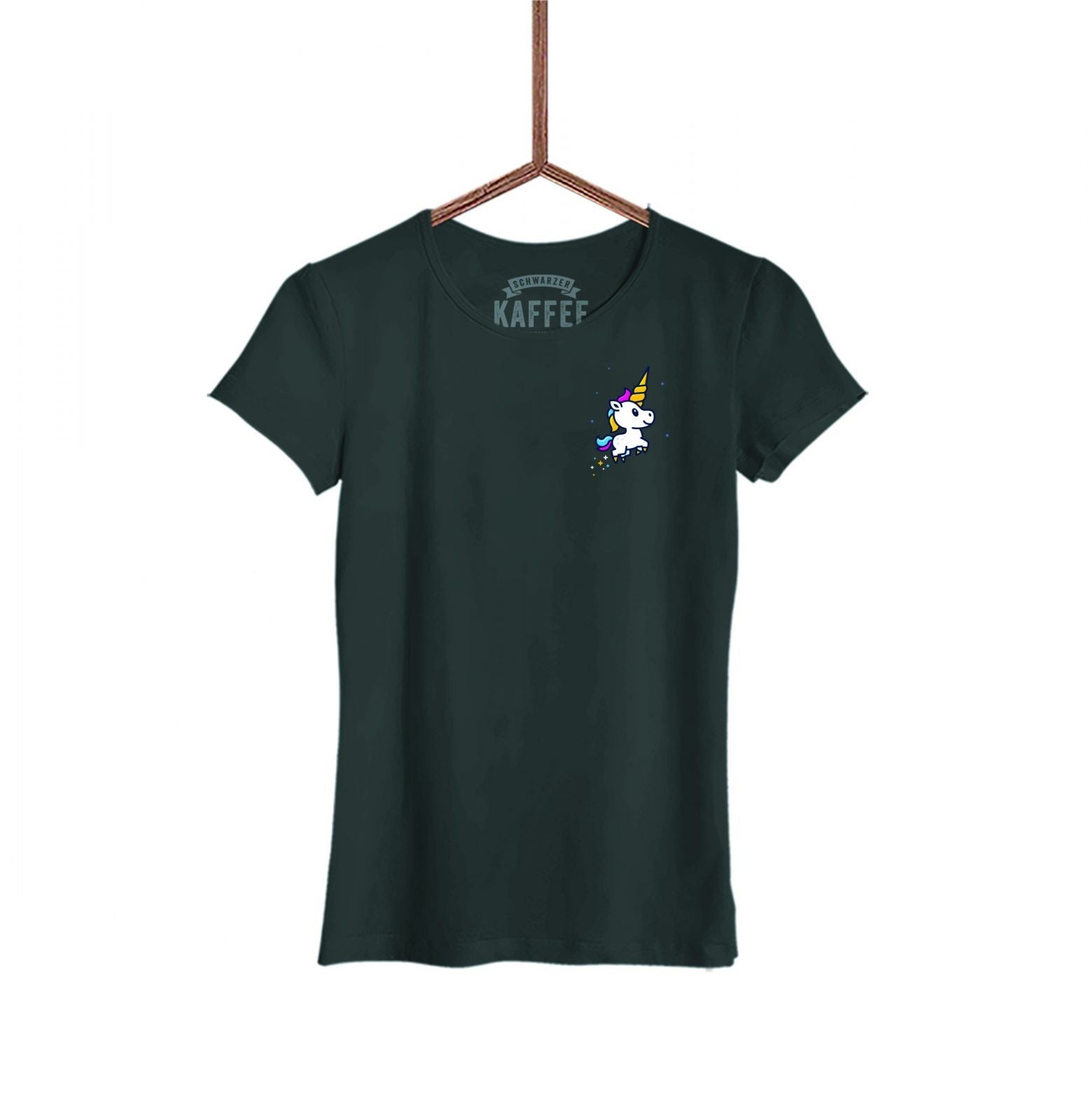 T-Shirt Damen Space Einhorn