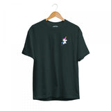 T-Shirt Herren Space Einhorn