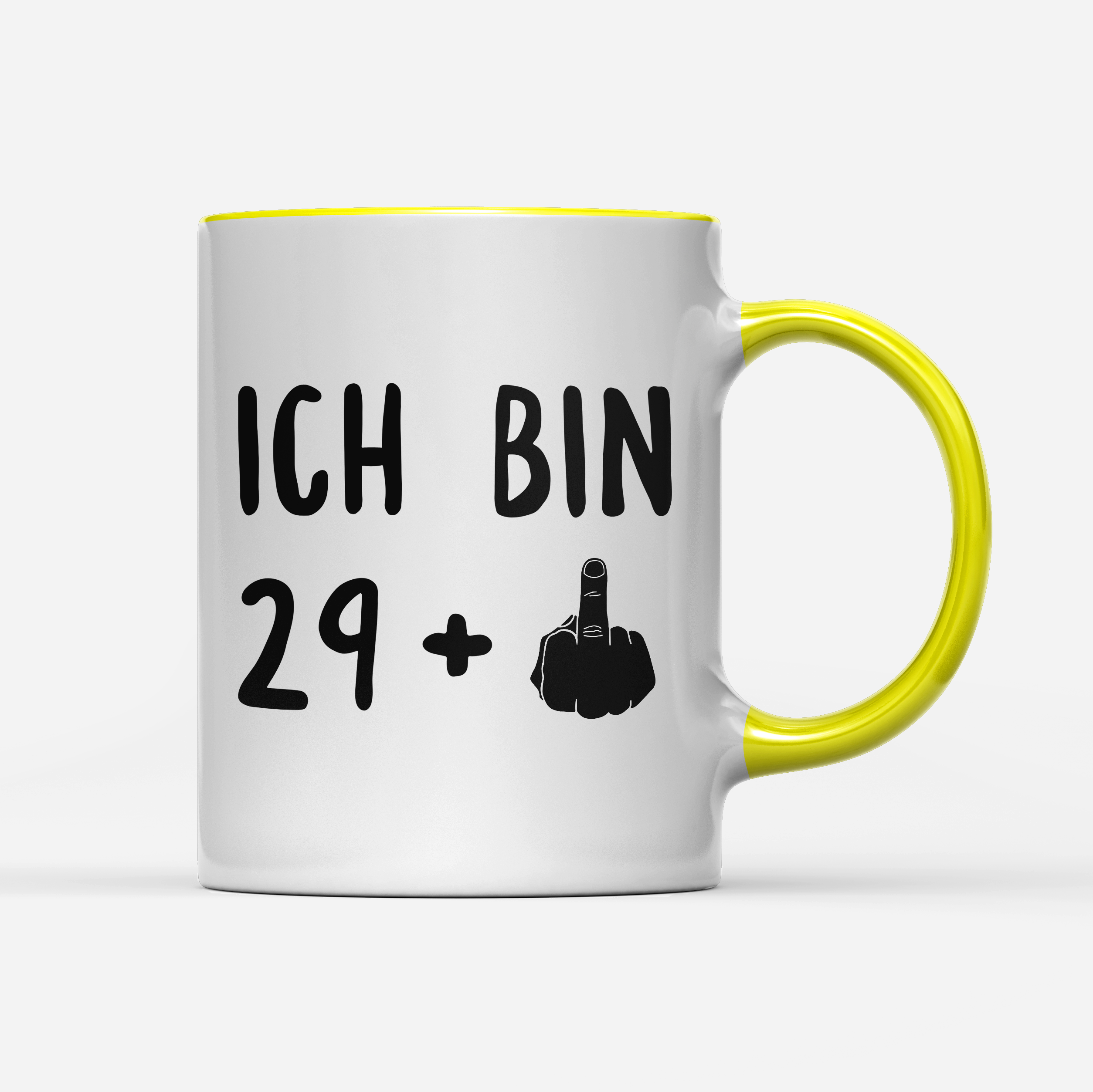 Tasse Ich bin 29+