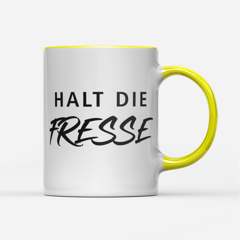 Tasse Halt die Fresse