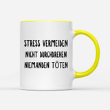 Tasse Stress vermeiden