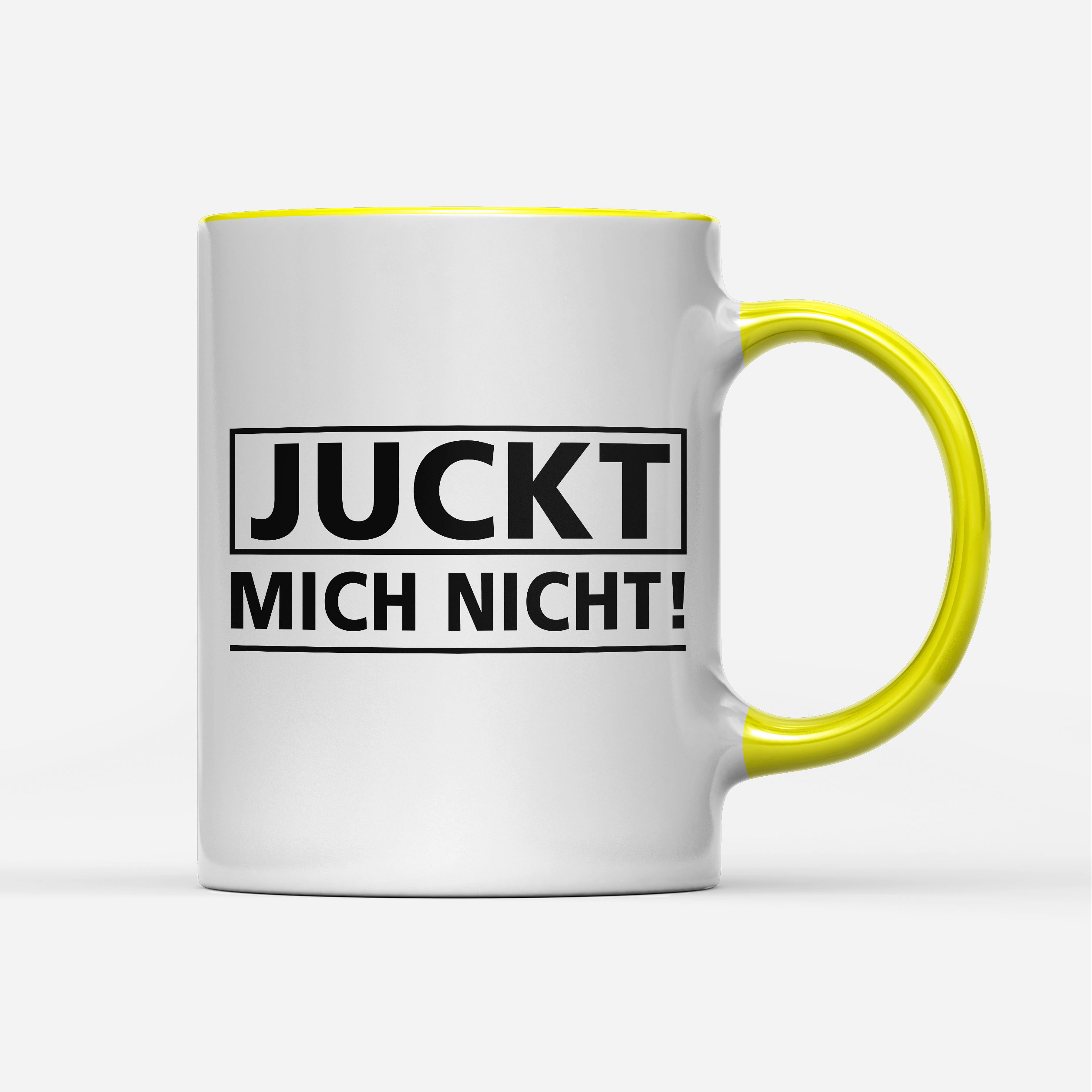 Tasse Juckt mich nicht