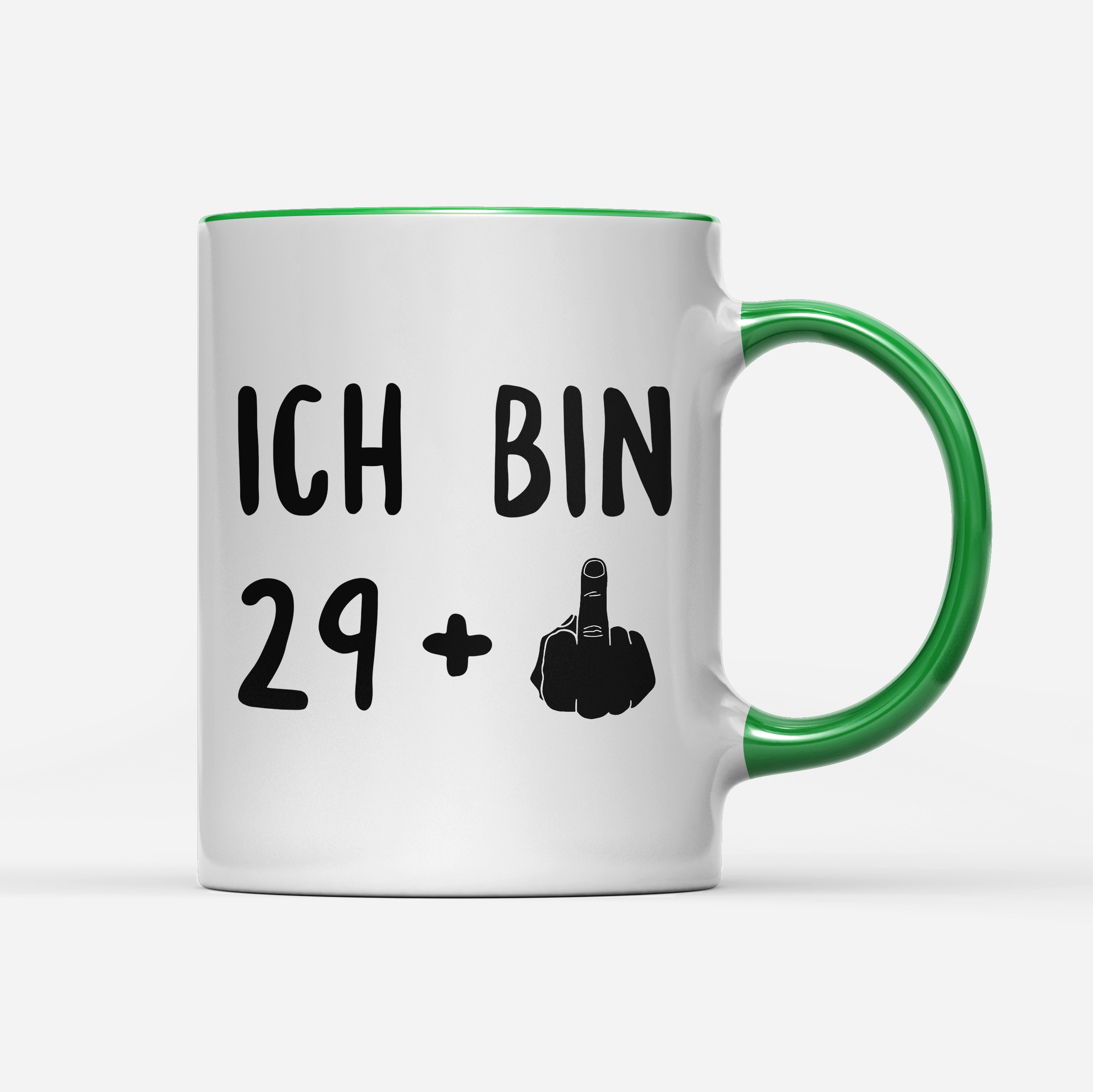 Tasse Ich bin 29+