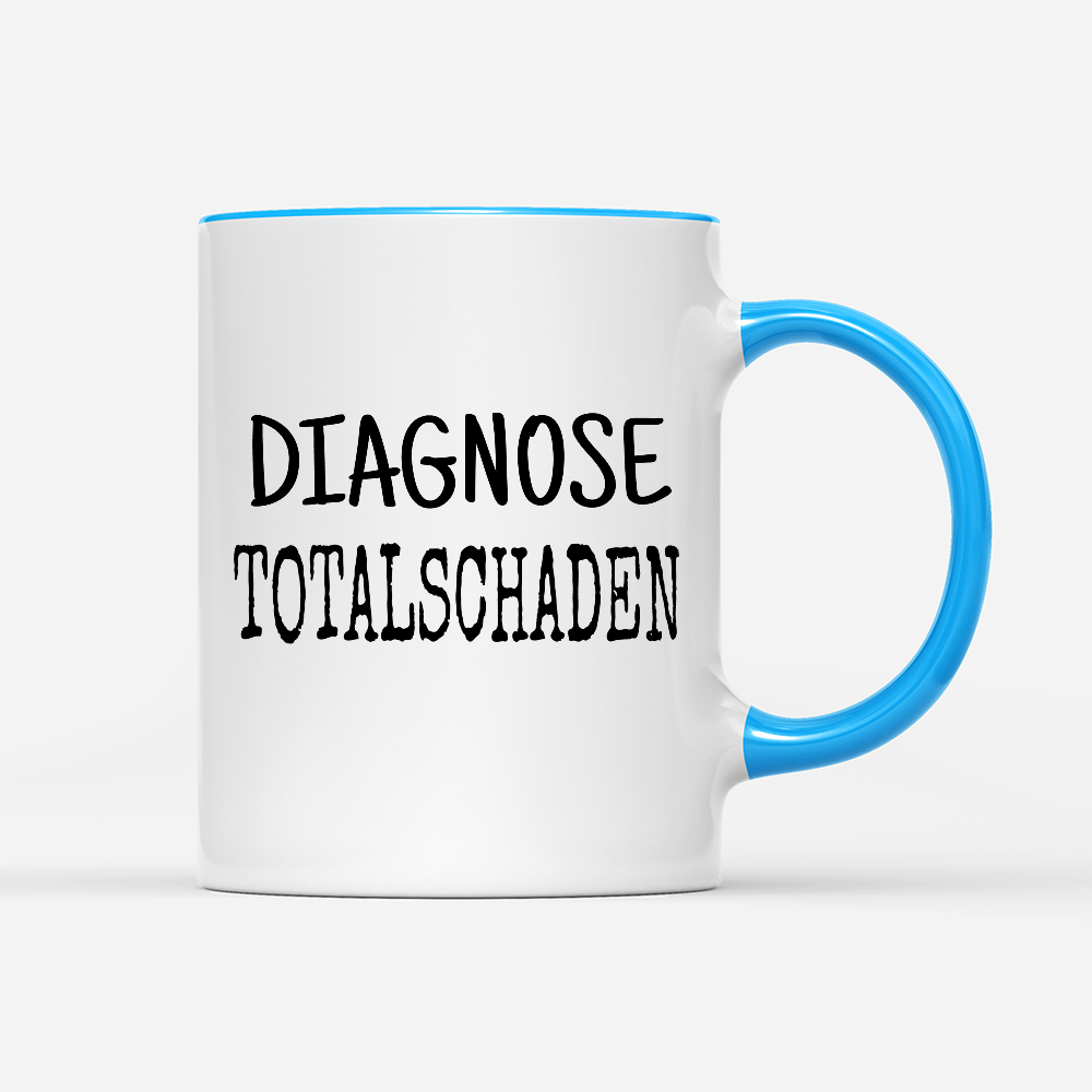 Tasse Diagnose Totalschaden