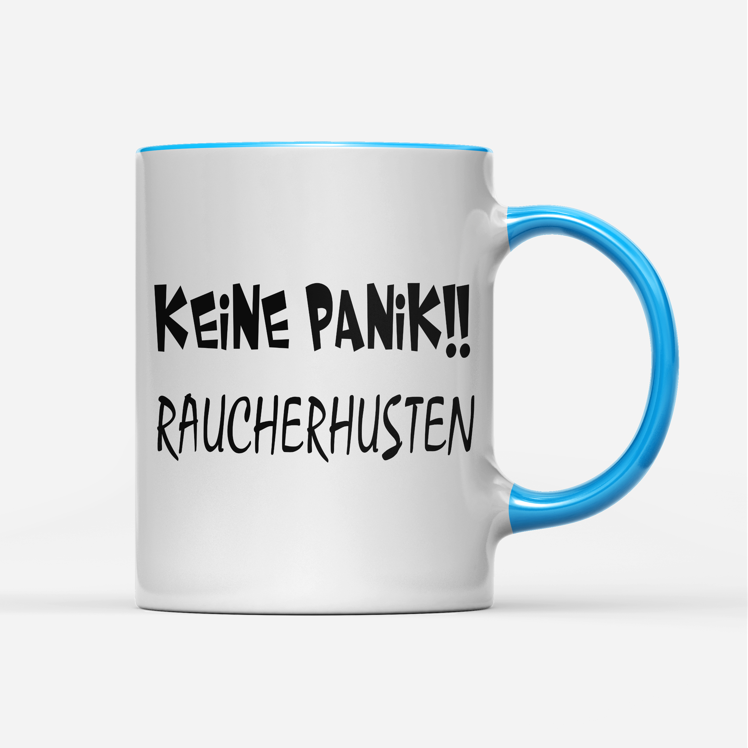 Tasse Keine Panik Raucherhusten