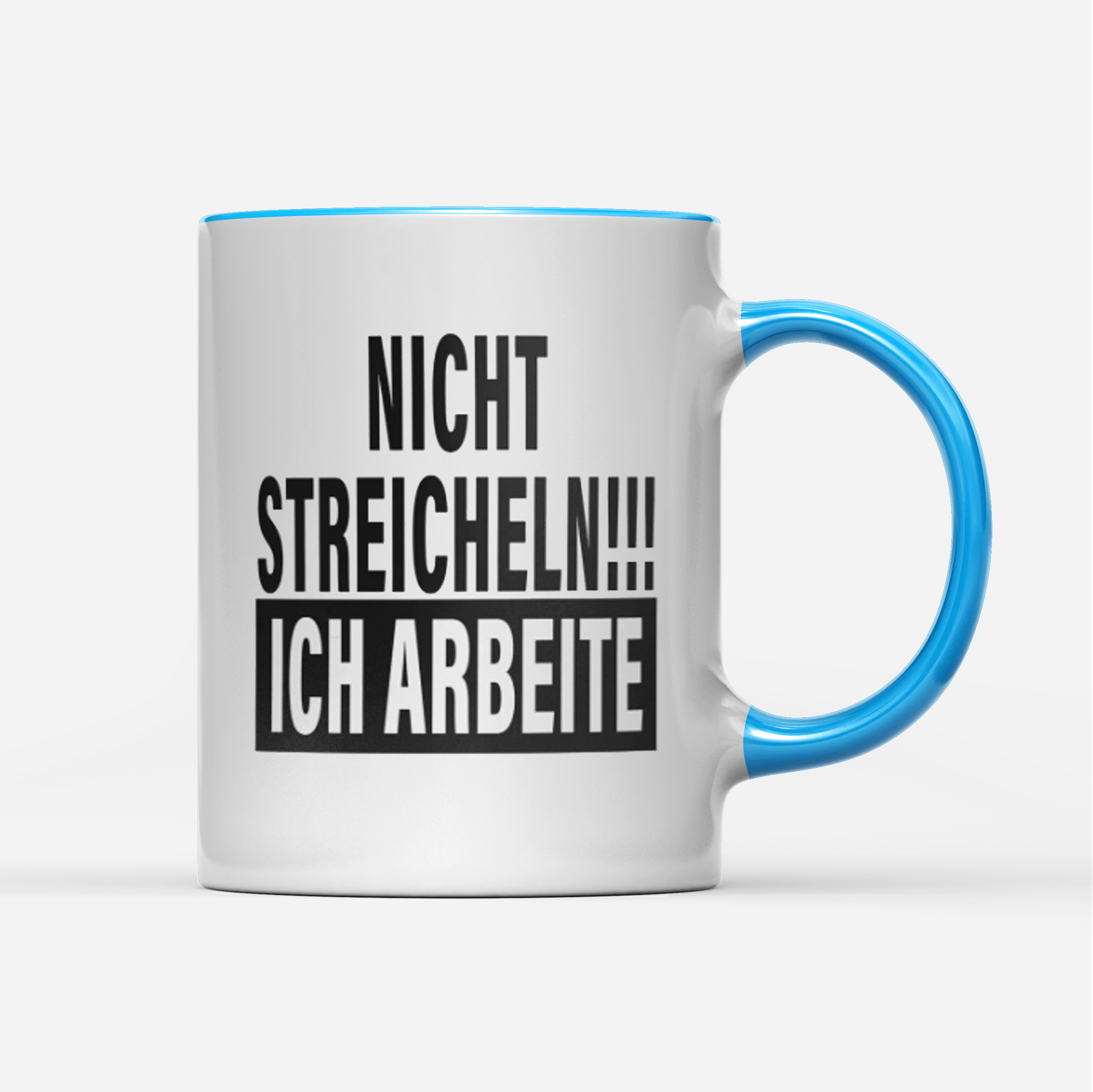 Tasse Nicht Streicheln