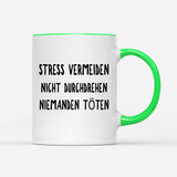 Tasse Stress vermeiden