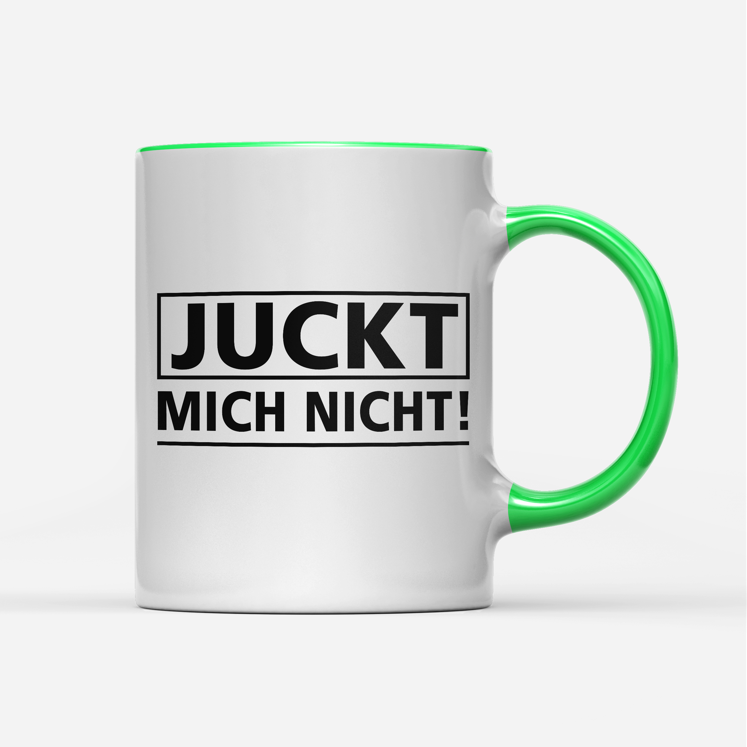 Tasse Juckt mich nicht