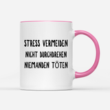 Tasse Stress vermeiden