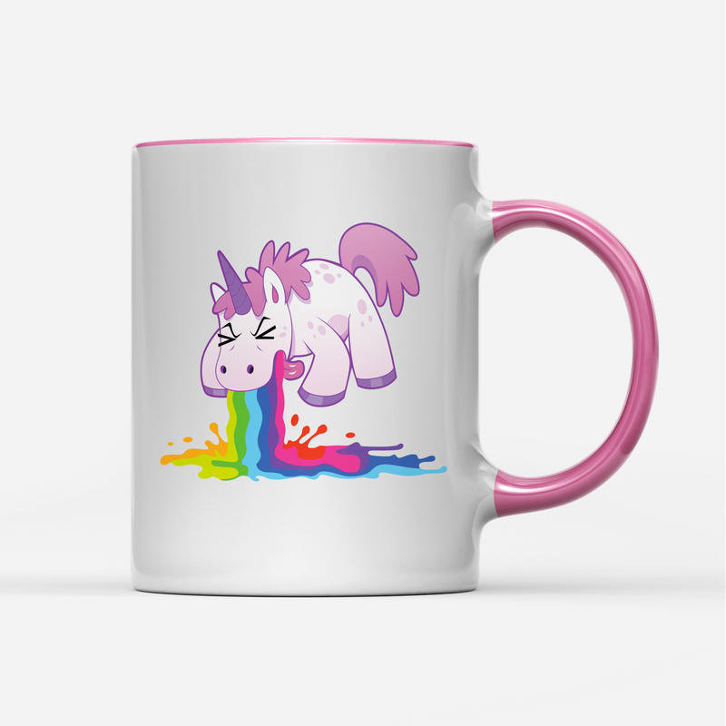 Tasse Kotzendes Einhorn