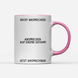 Tasse Nicht ansprechen