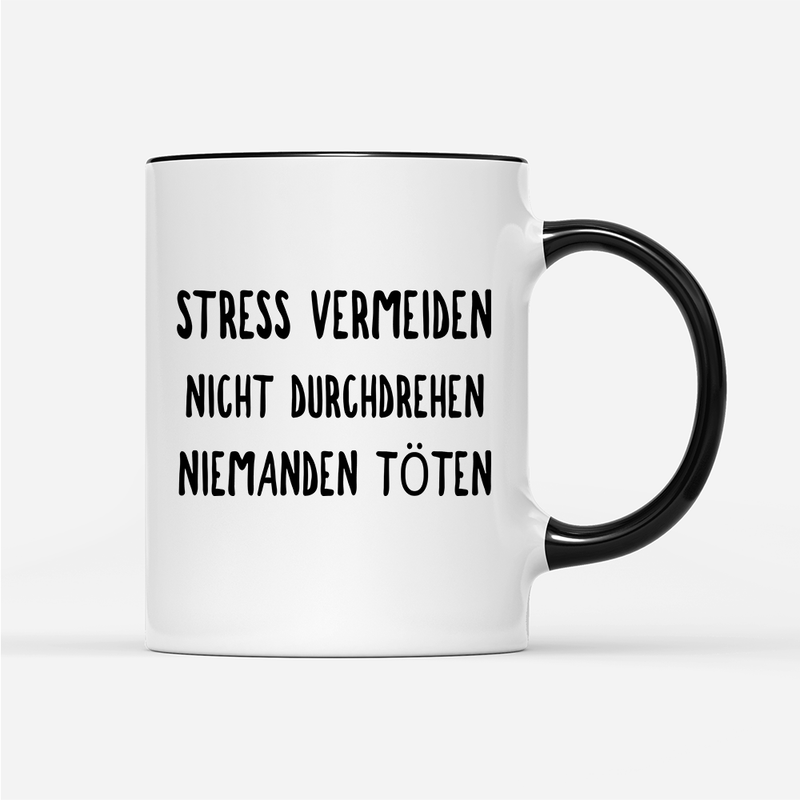 Tasse Stress vermeiden