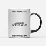Tasse Nicht ansprechen