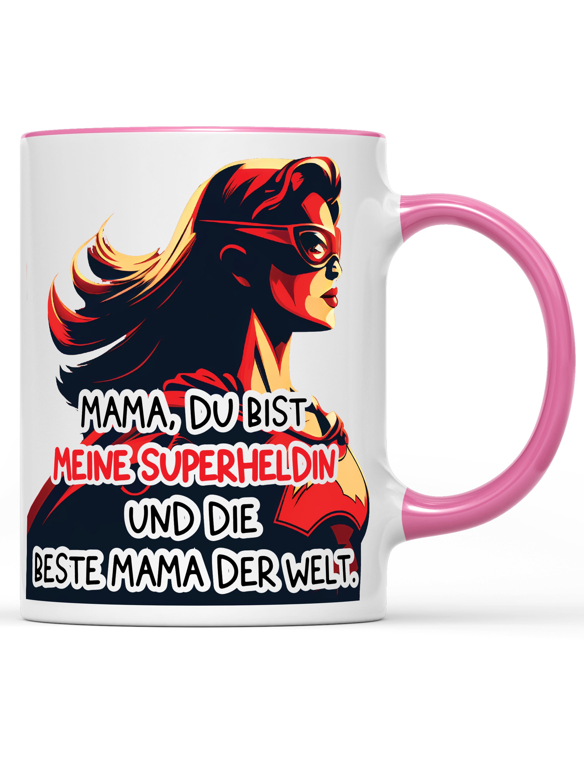 Tasse Mama, du bist meine Superheldin und die beste Mama der Welt. Muttertag Special