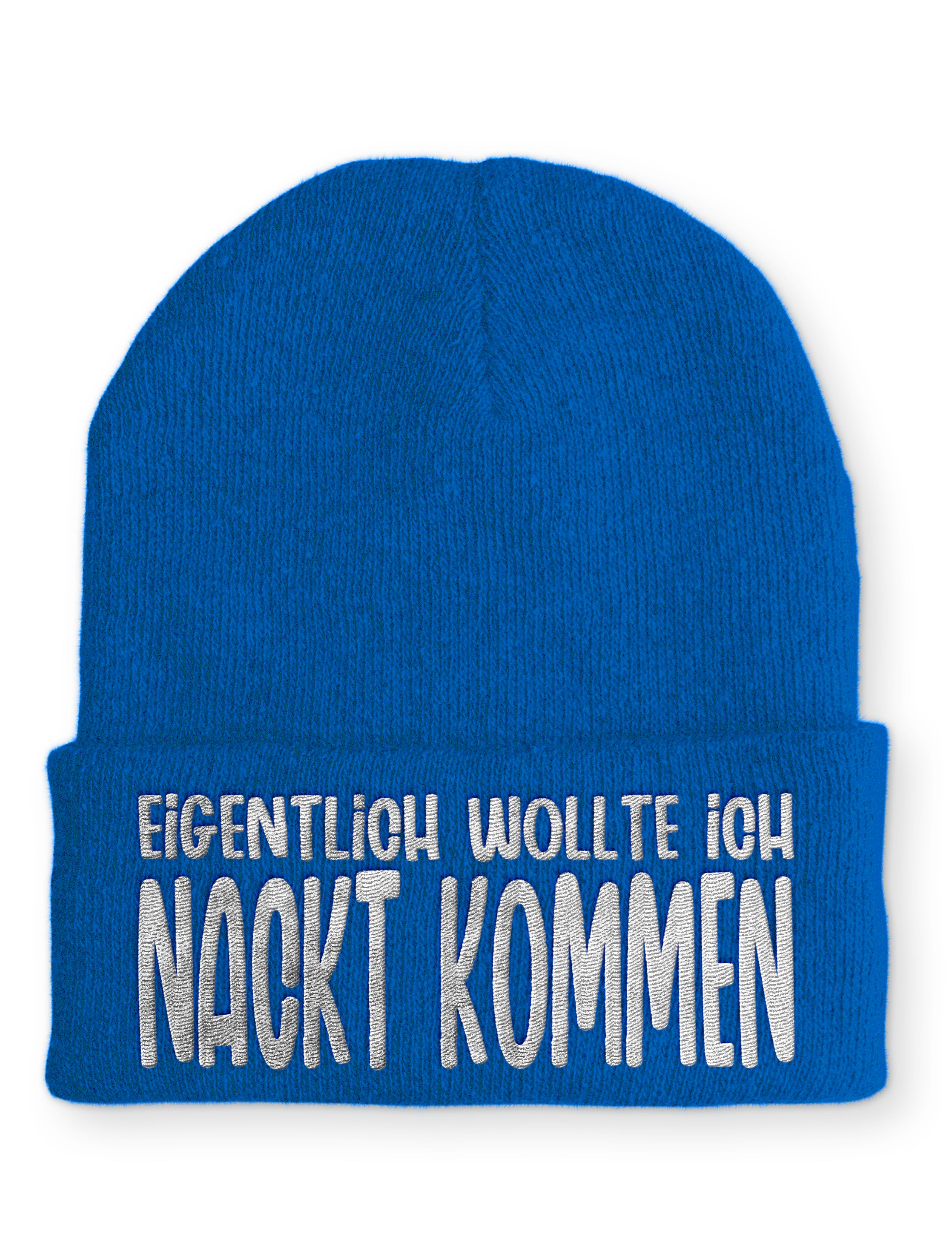Mütze Eigentlich wollte ich Nackt kommen