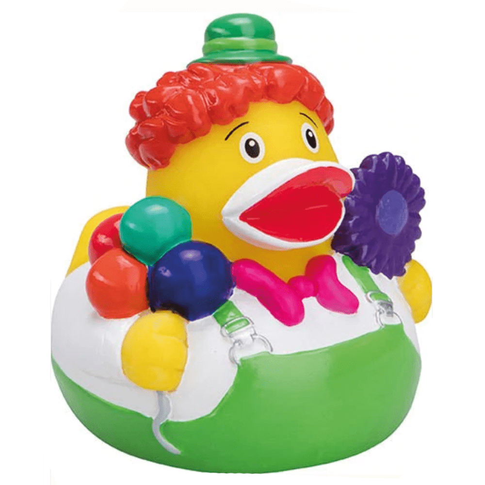 Clown Badeente - Schwarzer - Kaffee