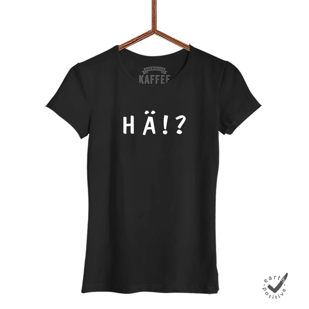 Damen T-Shirt Hae - Schwarzer - Kaffee